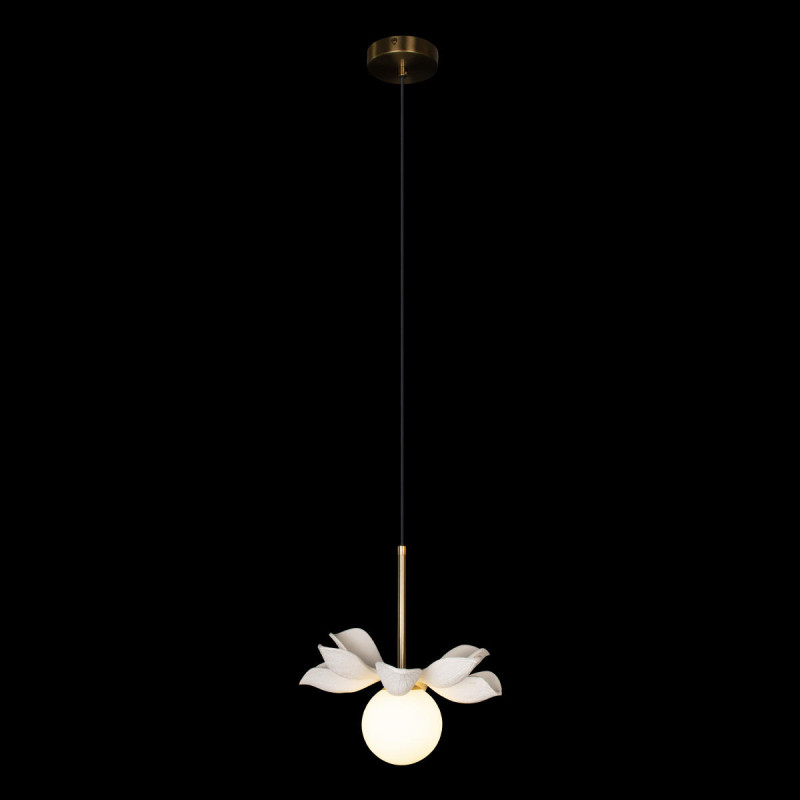 Подвесной светильник 27*34,5 см, 1*G9 Loft it Monro 10213/B White