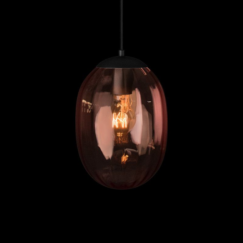 Подвесной светильник *18*-27,5 см, 1*E27*40W, LOFT IT Bubble 10427 Purple, черный