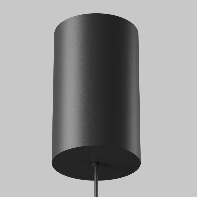 Подвесной светильник 12*12*16,4 см, LED, 12W, 4000К, Maytoni Technical Glare P102PL-12W4K-B черный