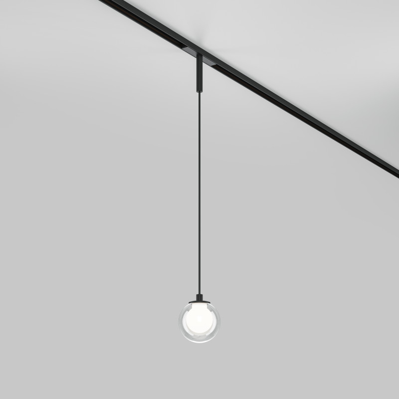 Светильник на шине 8*8*114,1 см, LED, 3000-6000К, Maytoni Technical Bubble TR181PL-1-4WTW-B черный