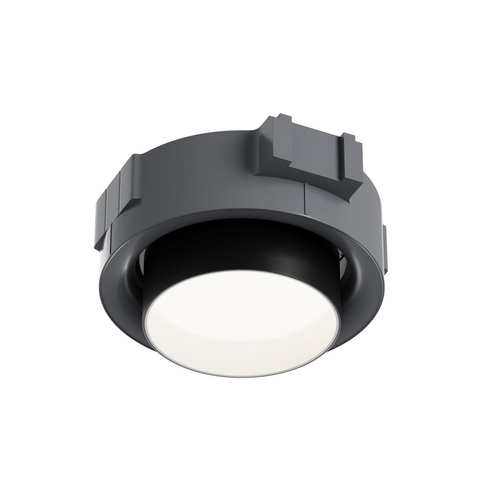 Встраиваемый светильник 12,8*11,2*-5,05 см, 1*GX53*12W, Maytoni Technical Intro DL144-GX53-B, Черный