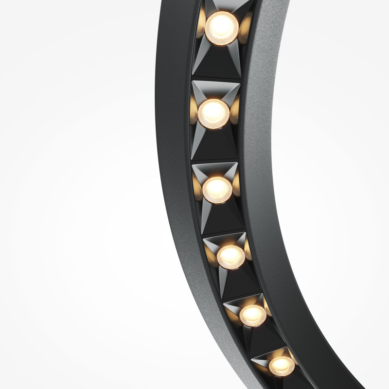 Подвесной светильник 62,5*62,5*315 см, LED, 20W, 3000К, Maytoni Motion MOD276PL-L20B3K черный