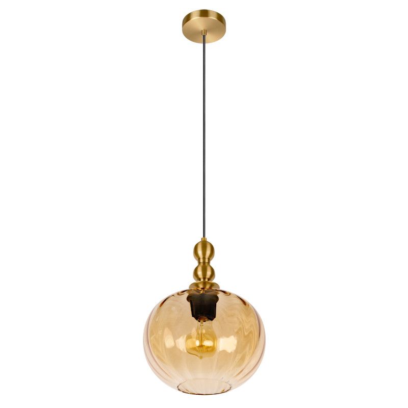 Подвесной светильник *25*-22,5 см, 1*E27*40W, LOFT IT Melon 10426 Amber, бронзовый