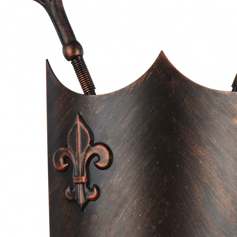 Бра Favourite 1786-2W,  темно-коричневый с золотой патиной