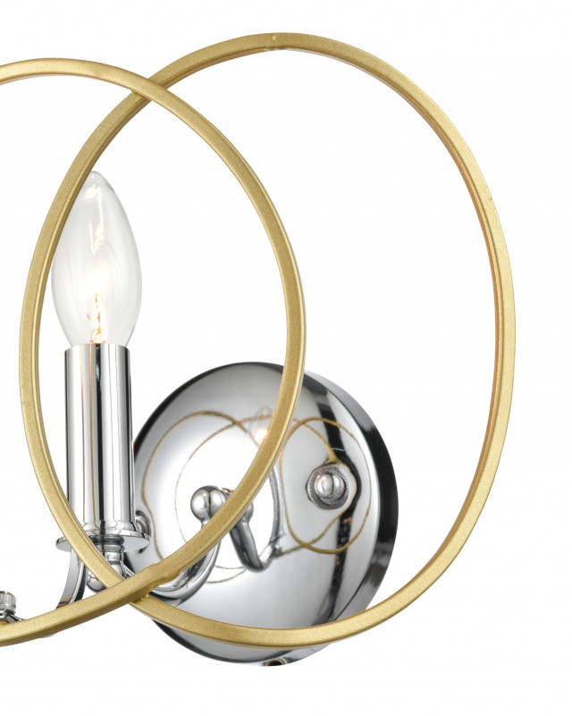 Бра 16*30*23 см, 1*E14 хром Vele Luce Vita VL4234W01