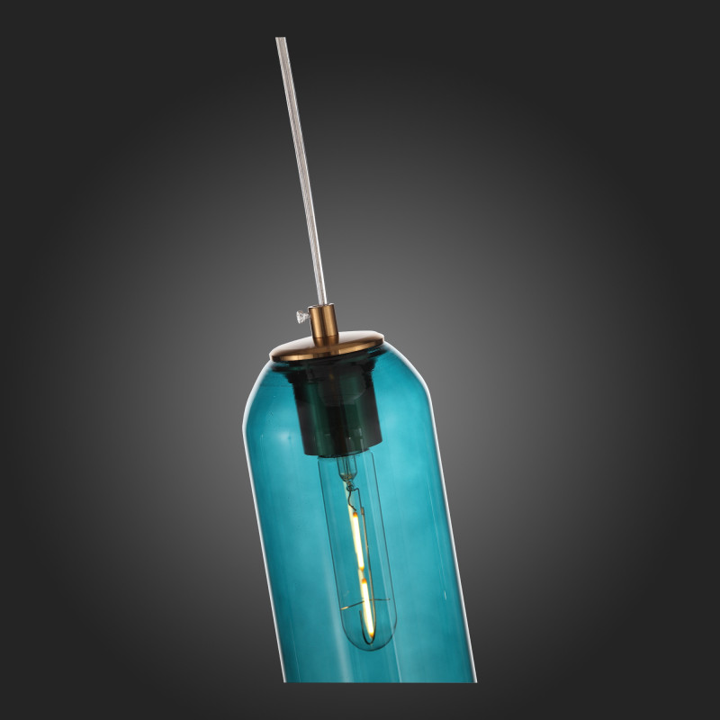 Светильник подвесной 10 см, 60W, ST LUCE CALLANA SL1145.383.01 Латунь