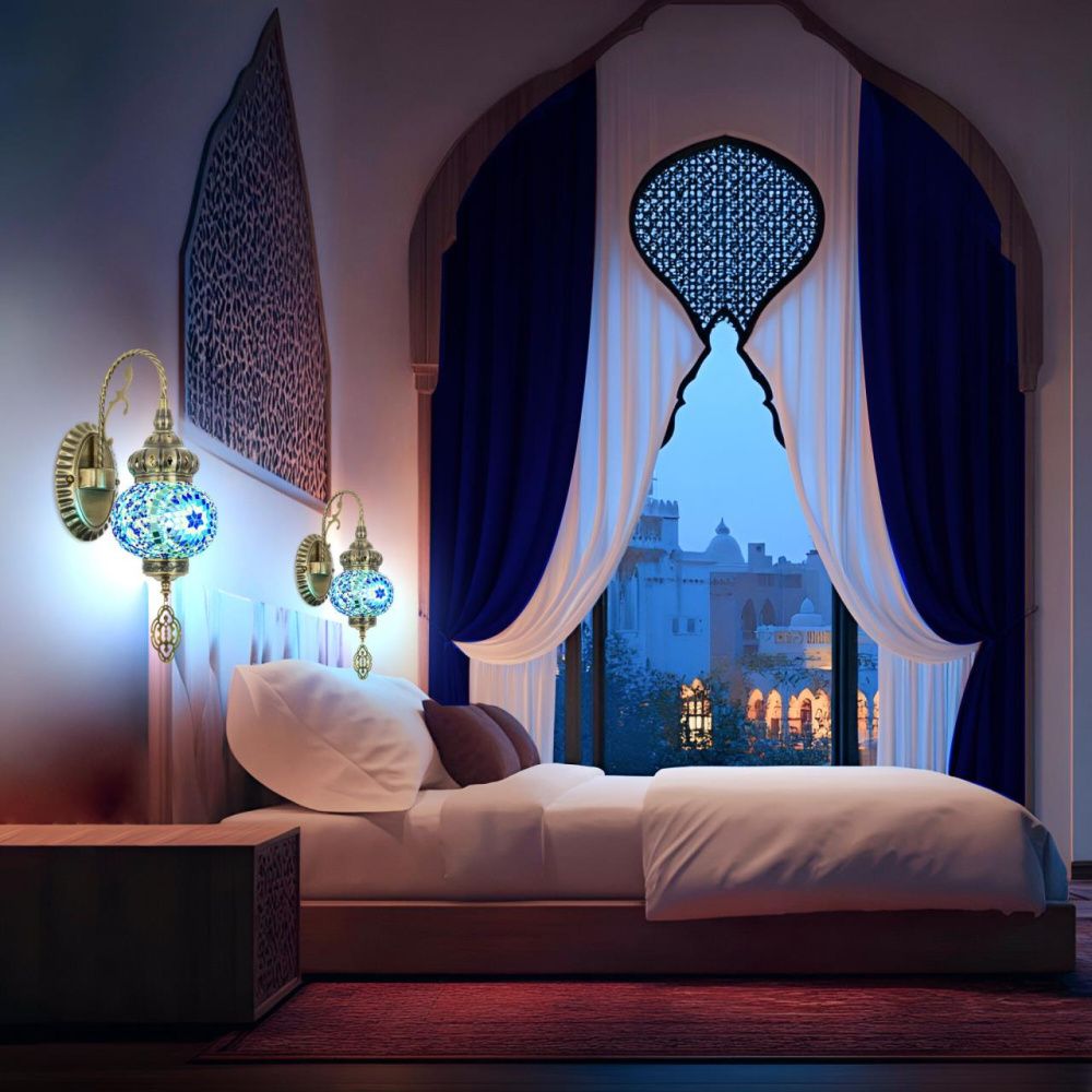 Бра настенное Мозаика Синяя Citilux Каир CL419316