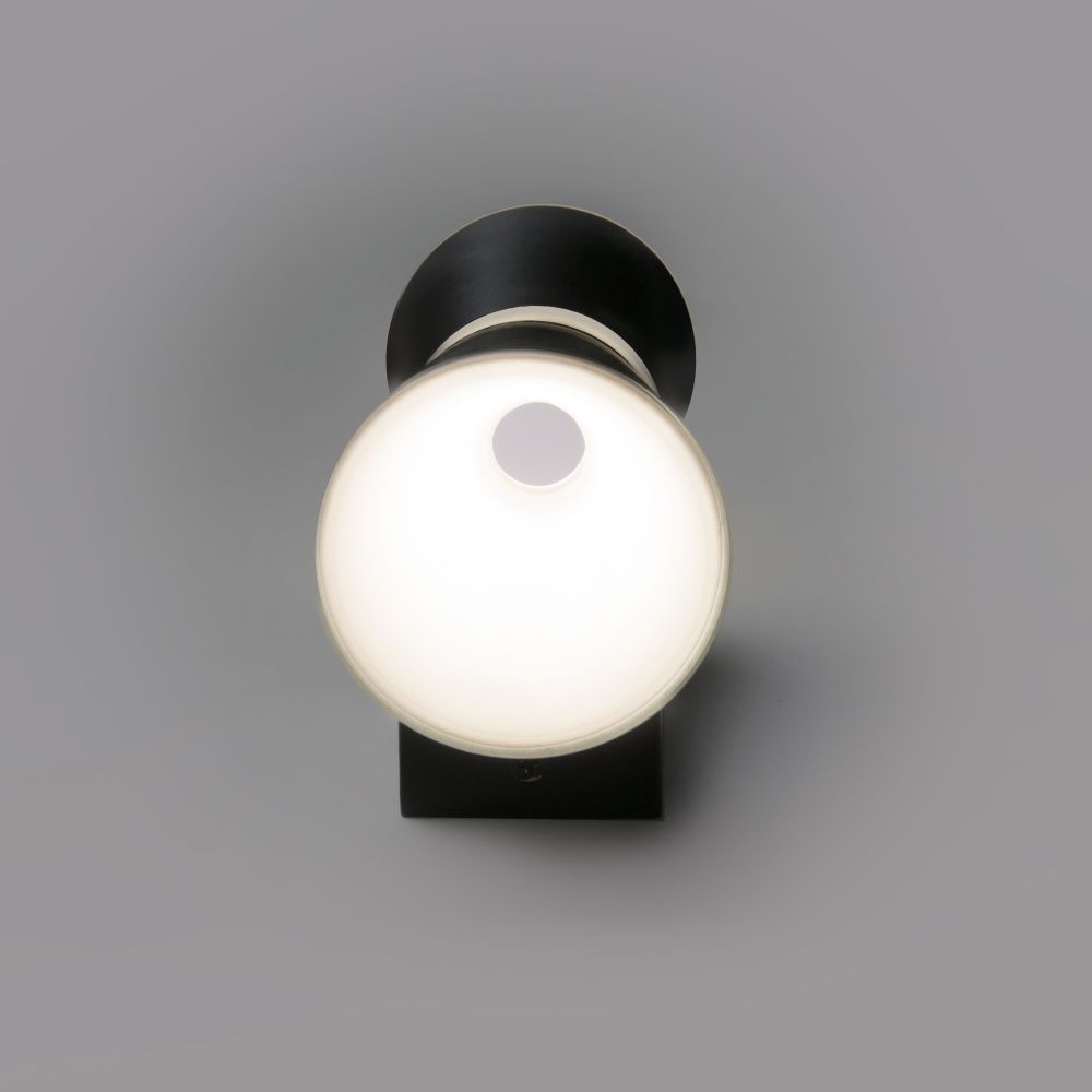 Настенный светодиодный светильник Elektrostandard Viare MRL LED 1003, черный, 4690389136610