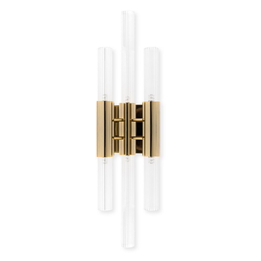 Бра Luxxu WATERFALL XL D25 WALL 25*25*75 см, 6*G9*40W, ImperiumLoft 44.722, Золотистый