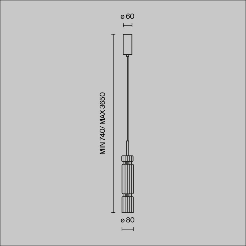 Светильник 8 см, 12W, 3000K, Maytoni MOD272PL-L12CH3K1, хром