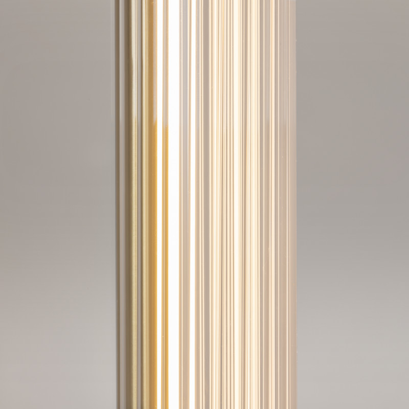 Торшер 25*148 см, LED 15W 3000K Maytoni Modern Loom MOD258FL-L15BS3K латунь