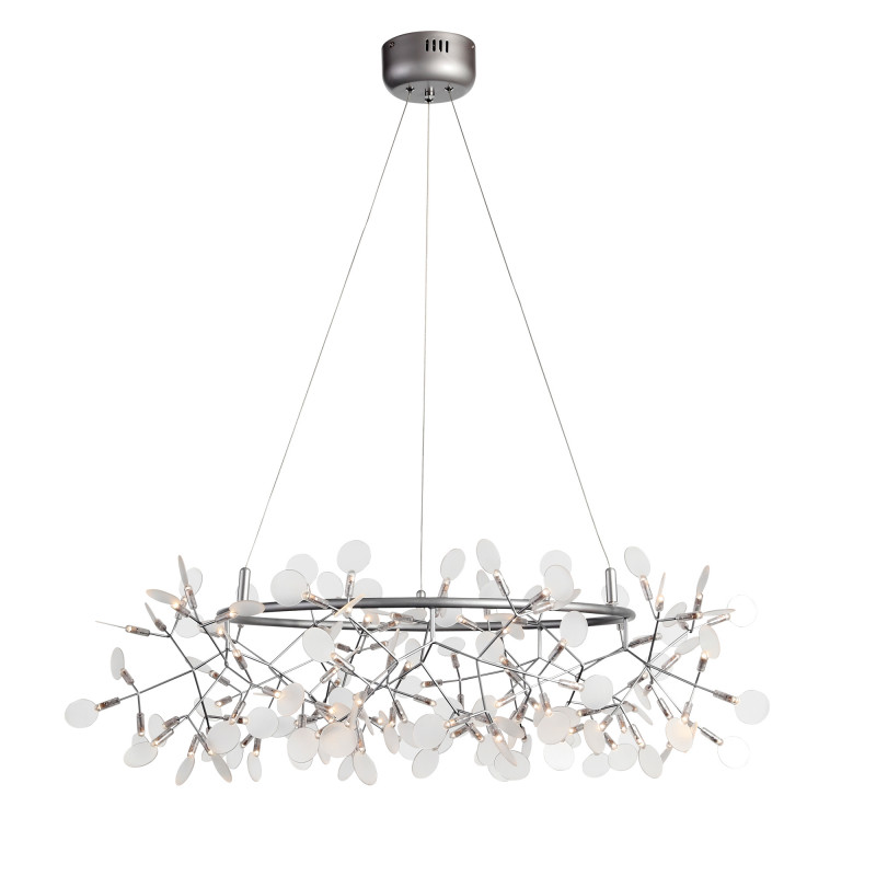Люстра подвесная 106 см, 41W 3500K ST LUCE RAFINA SL379.103.135 Серебристый