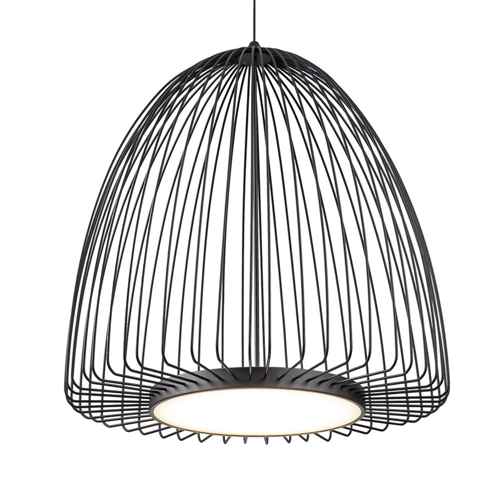 Подвесной светильник 46,2*203 см, *LED*43W, 3000K, Mantra Smart MAN9016, черный