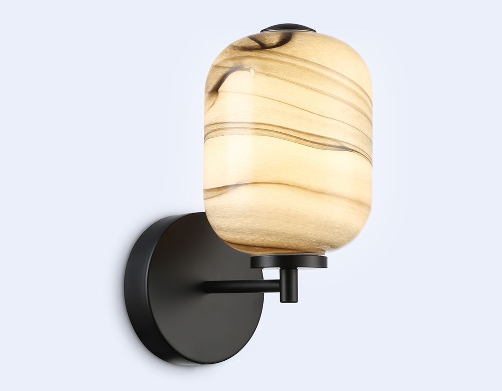 Бра 15*22*30- см, **W, 3000K, Ambrella Light High Light LH11039, черный