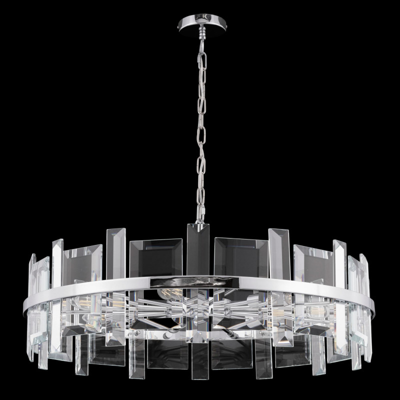 Подвесная люстра Maytoni Cerezo MOD201PL-07N, хром, диаметр 80см