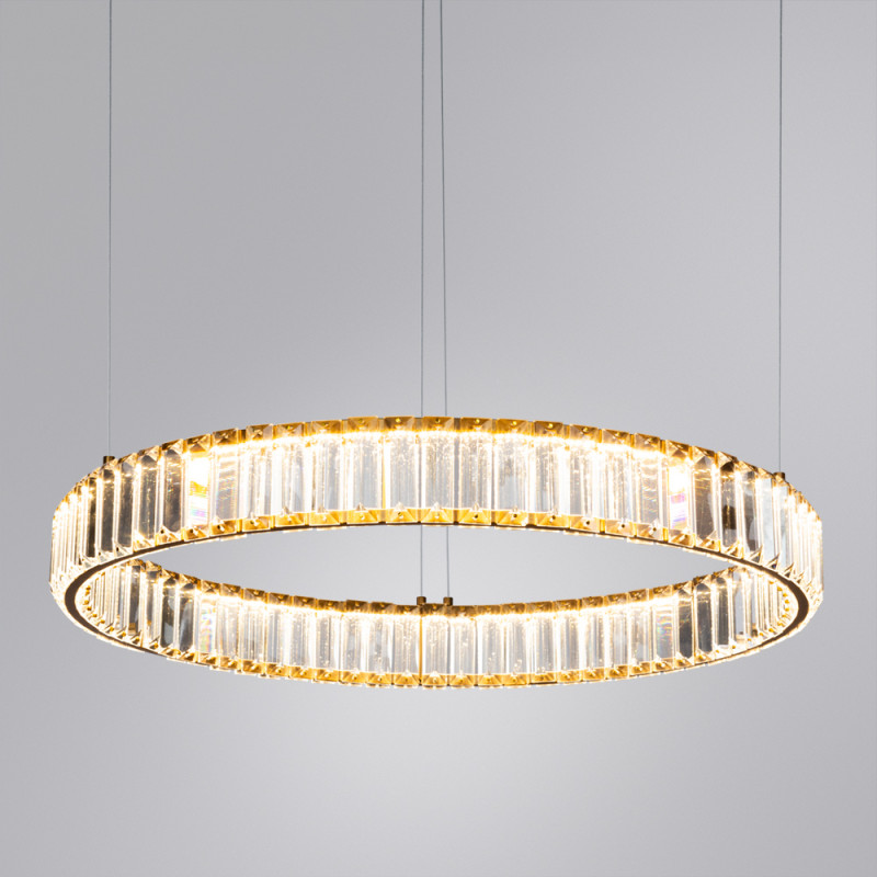 Светильник 60 см, 36W, 3000K, Divinare Renata 1135/17 SP-36, латунь