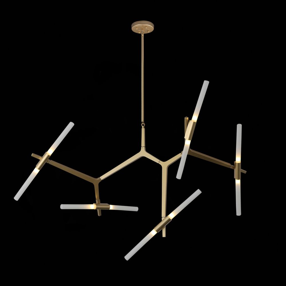 Подвесная люстра 115 см, Loft IT Agnes 10399/10 GD, золото