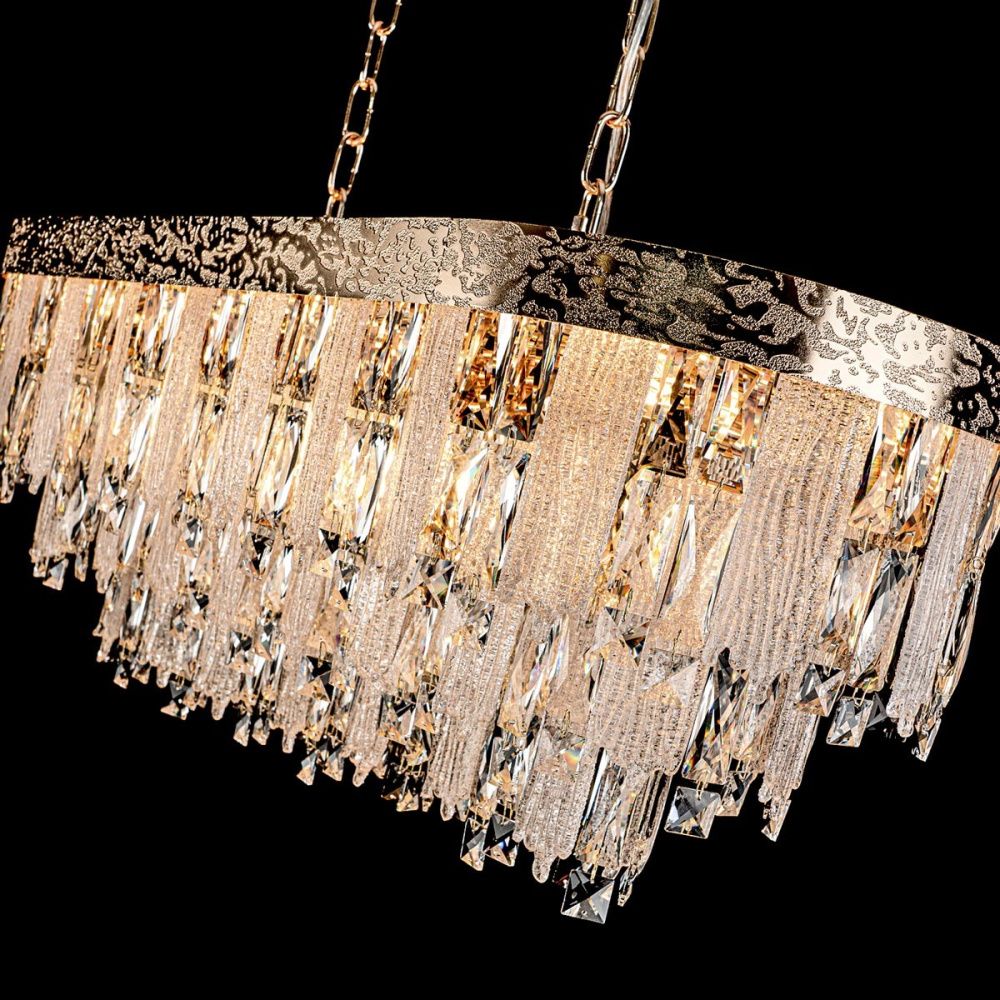 Подвесная люстра 90*33 см MODELUX ML.7206.900.300 GD