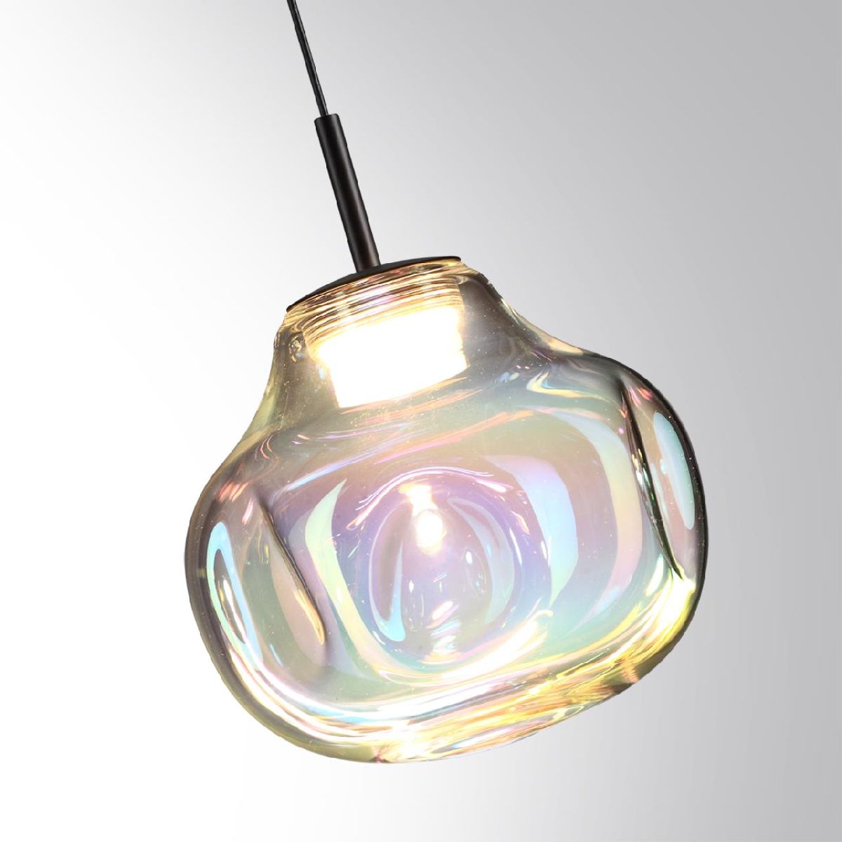 Подвесной светильник 16 см, 4W, 4000K, Odeon Light Pendant Vaso 5097/4LB, черный