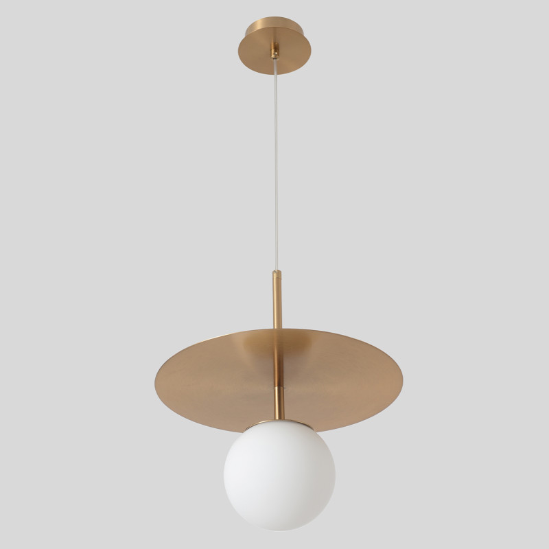 Светильник 30 см, Crystal Lux UVA SP1.1 BRASS, латунь