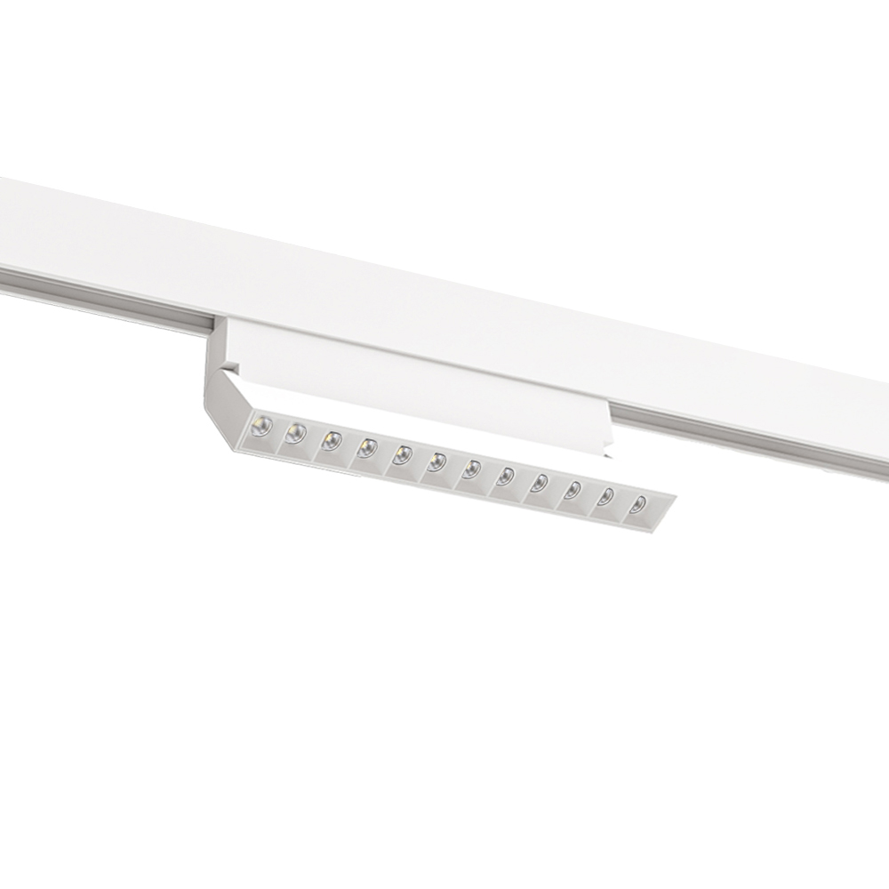 Трековый светильник 2*21,9*2,2*10,8 см, LED * 1 * 12W, 2700-6000 К, Arte Lamp Linea A4696PL-1WH, Белый