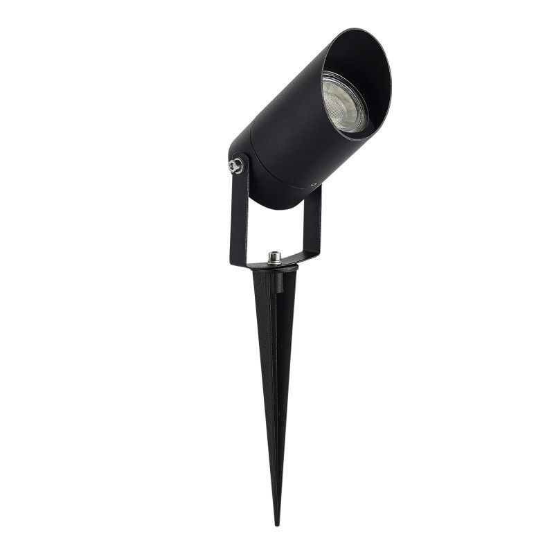 Грунтовый светильник *6*35,5 см, 1*GU10*50W, ST-Luce YARDO SL9014.415.01, черный