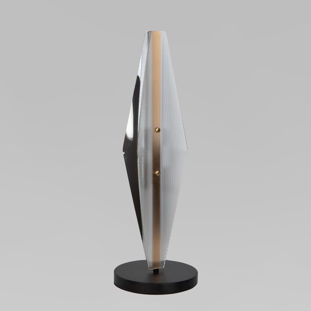 Настольная лампа 59 см, 19W, 4000K, Eurosvet 4690389218705, латунь