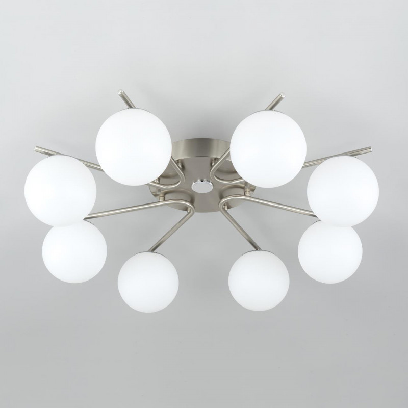 Люстра 78*20 см, LED*90 W, 3000-5500 К, Матовый хром Citilux Адам CL228A181