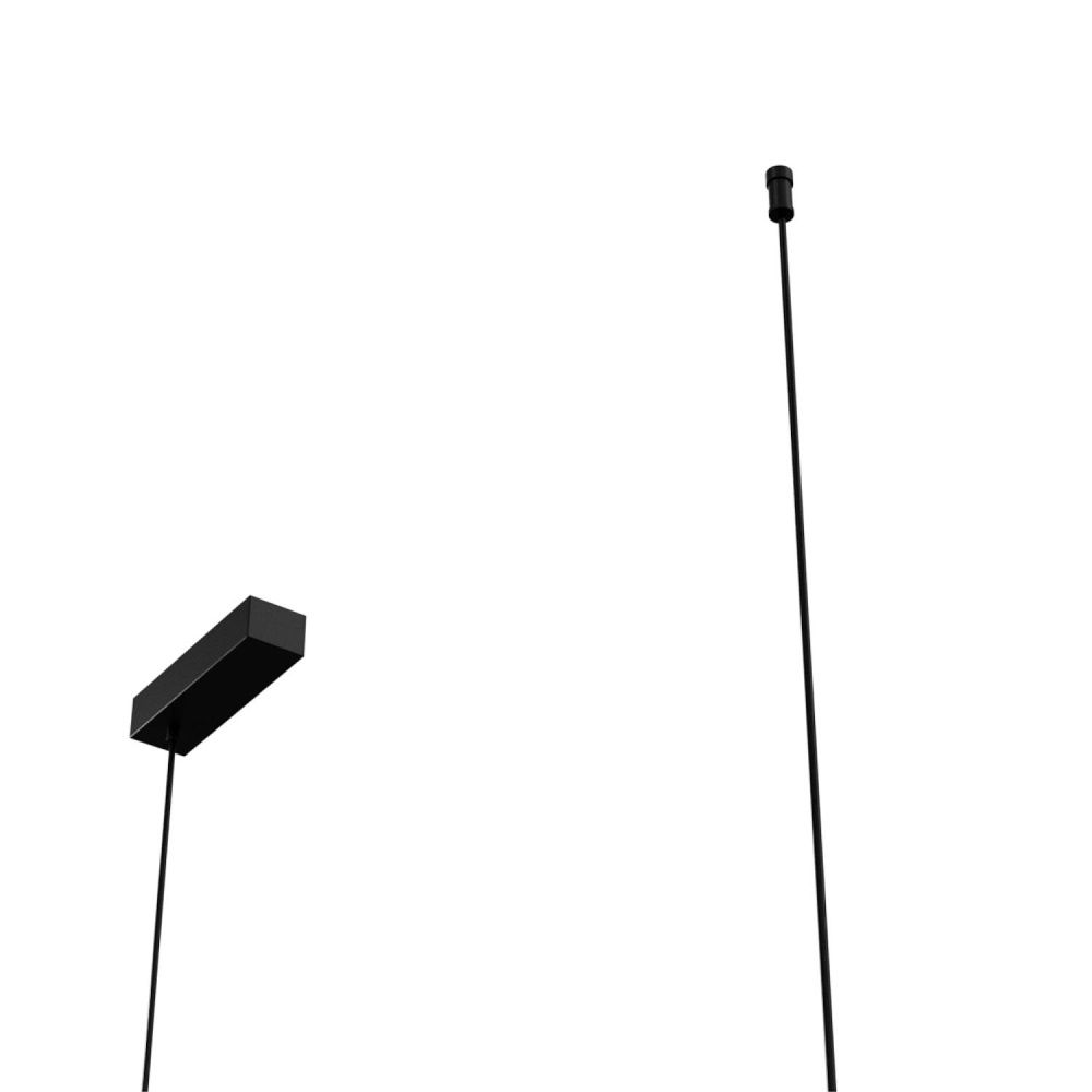 Светильник подвесной 200*8-200 см, 1*LED*48W, 3000-6000K, Lightera James LE107L-200B WIFI, Черный