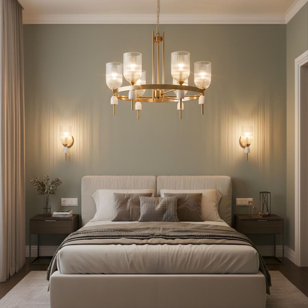 Светильник 66 см, Citilux CARSON CL255163, латунь