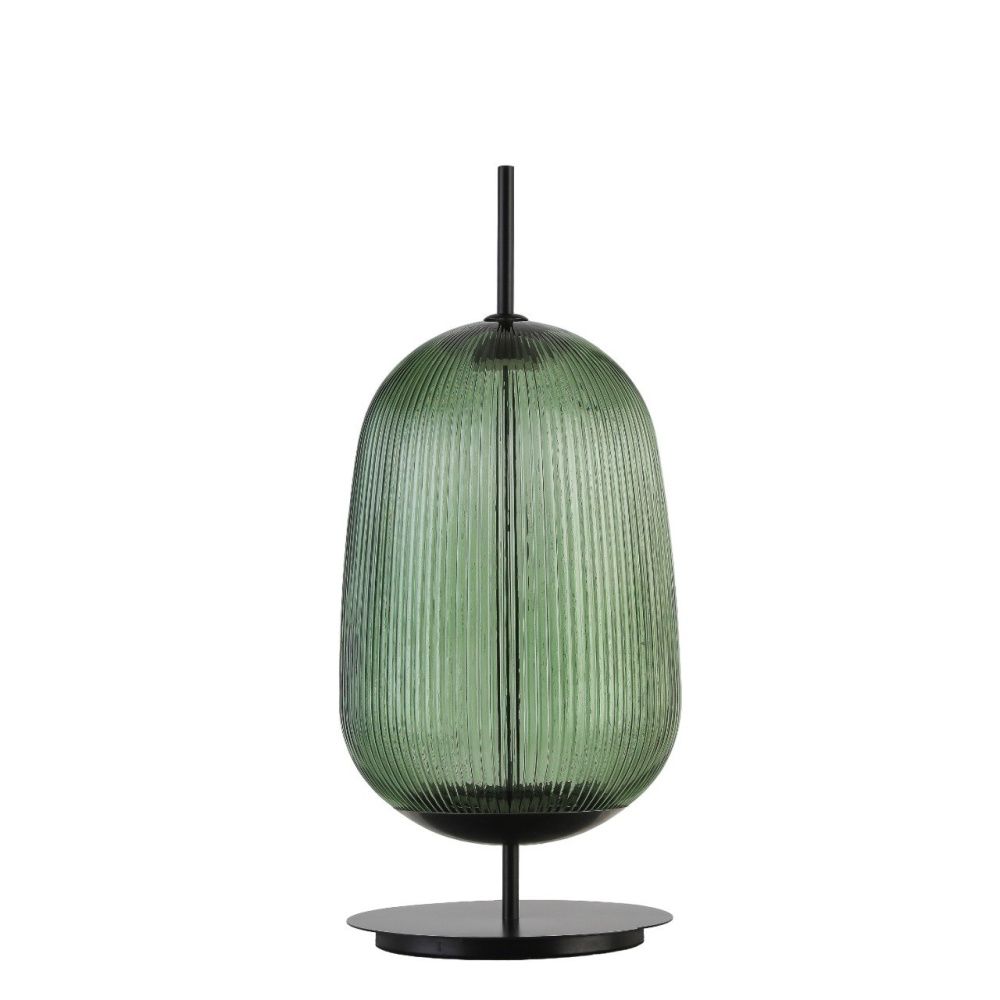 Настольная лампа 23*23*53 см, 1*LED*5W, 3000K Gerhort G32226/1T BK GN, Черный