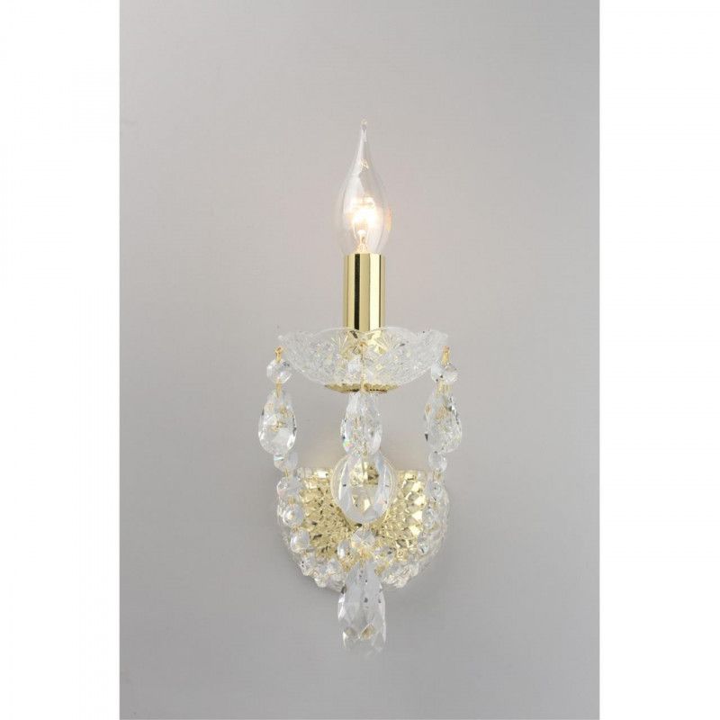 Бра 21*12*30 см, 1*E14, 40W, Aployt Koletta APL.755.11.01, золотой