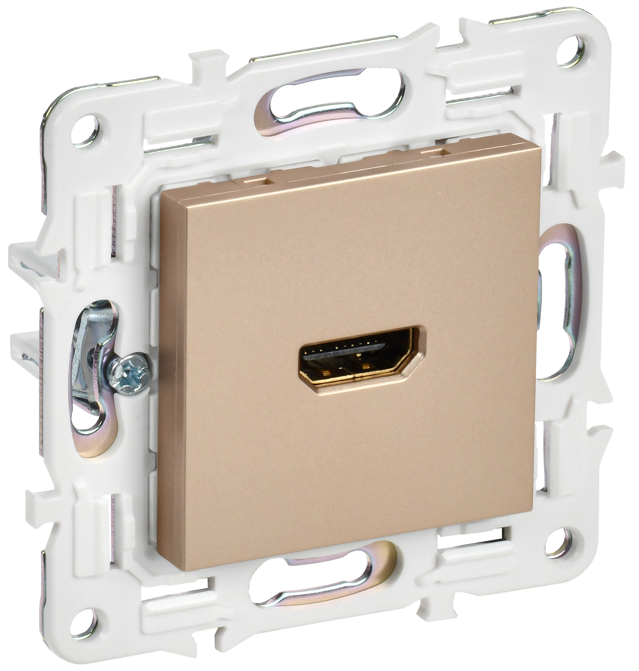 SKANDY Розетка HDMI SK-H01Sa песоч. IEK, SK-H10-K98