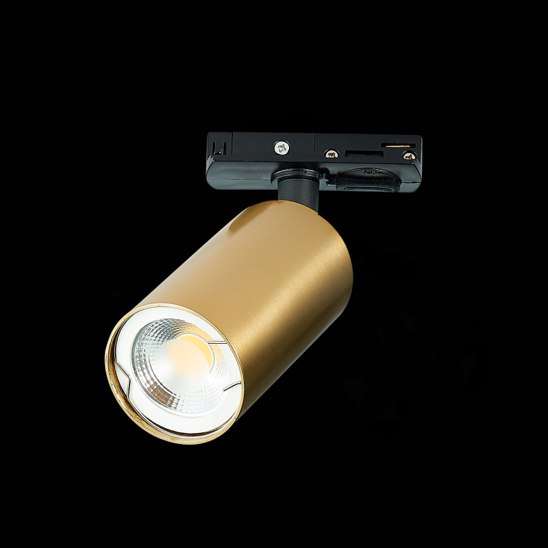 Трековый светильник 10*5 см, 50W, ST LUCE ST300.206.01 Золотистый