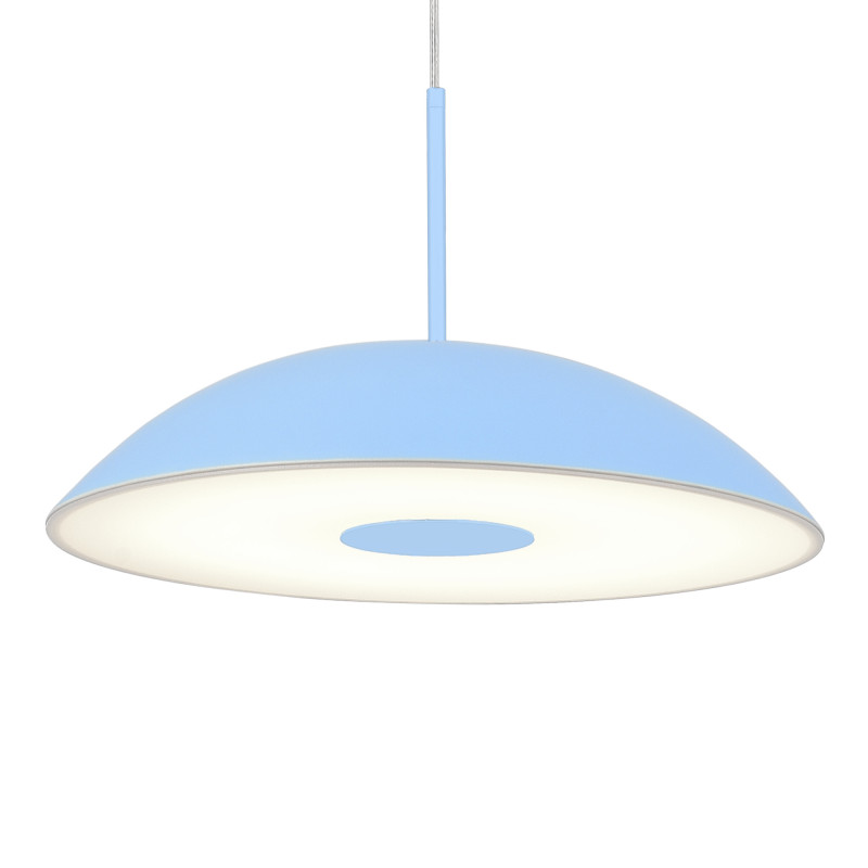 Подвесной светильник 39*200 см, LED, 24W, 3000К, ST-Luce Lido SL6128.703.01 синий