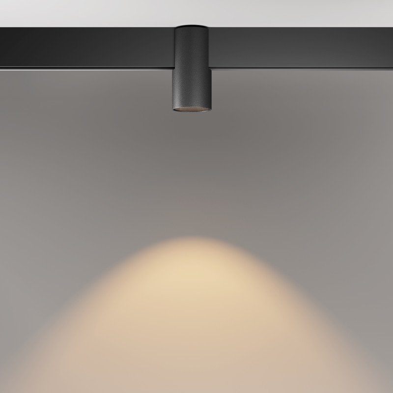 Светильник на шине 5,3*5,3*10,4 см, LED, 7W, 3000К, Maytoni Technical ALFA TR122-2-7W3K-B черный