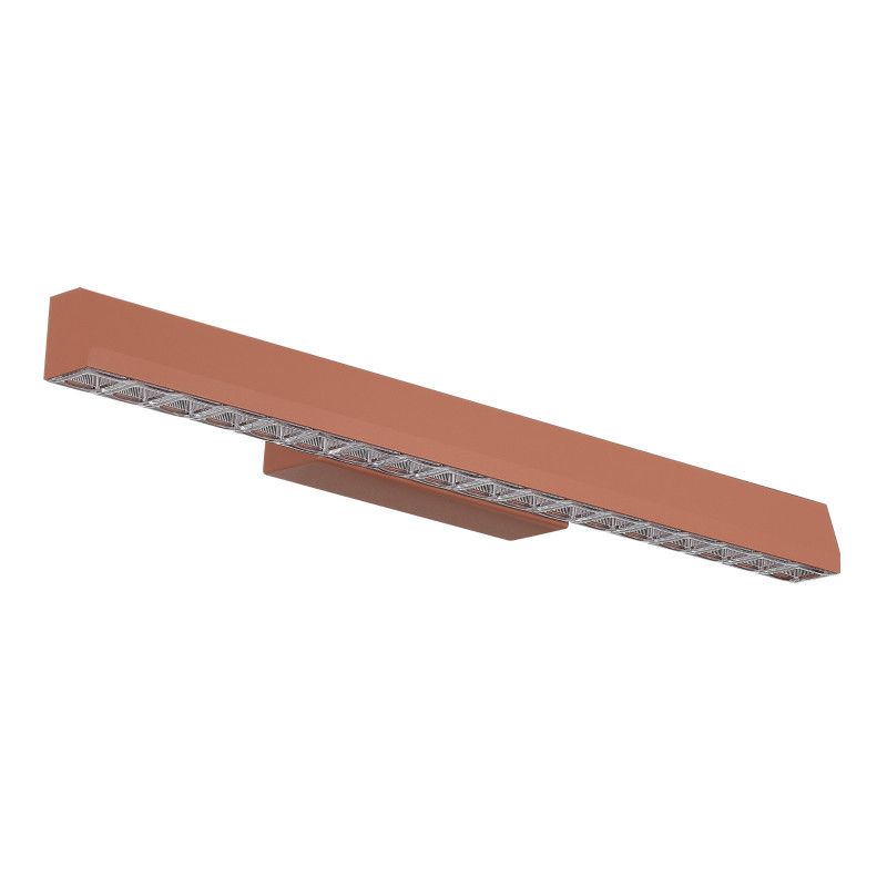Бра 47,5*4*-7,3 см, *LED, 11W, 4000K, ST-Luce Euclidics SL1018.623.01, коричневый