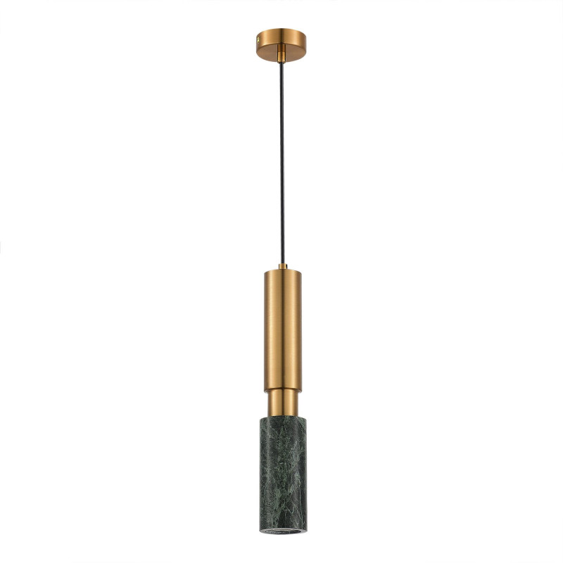 Светильник подвесной 6,5*180 см, GU10*1*5W, 4000K, St Luce Prietti SL1192.363.01, Латунь