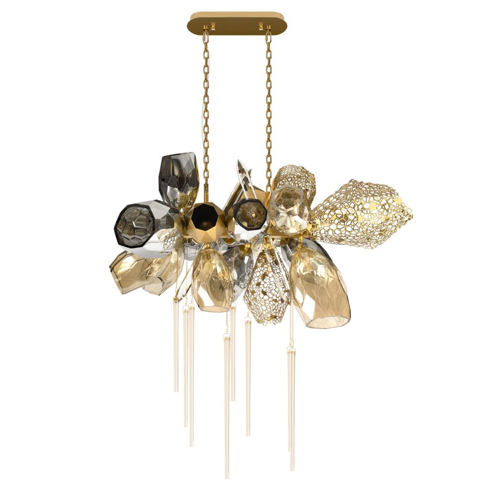 Подвесная люстра 80 см, Loft IT Britannica 10401/800L, золото