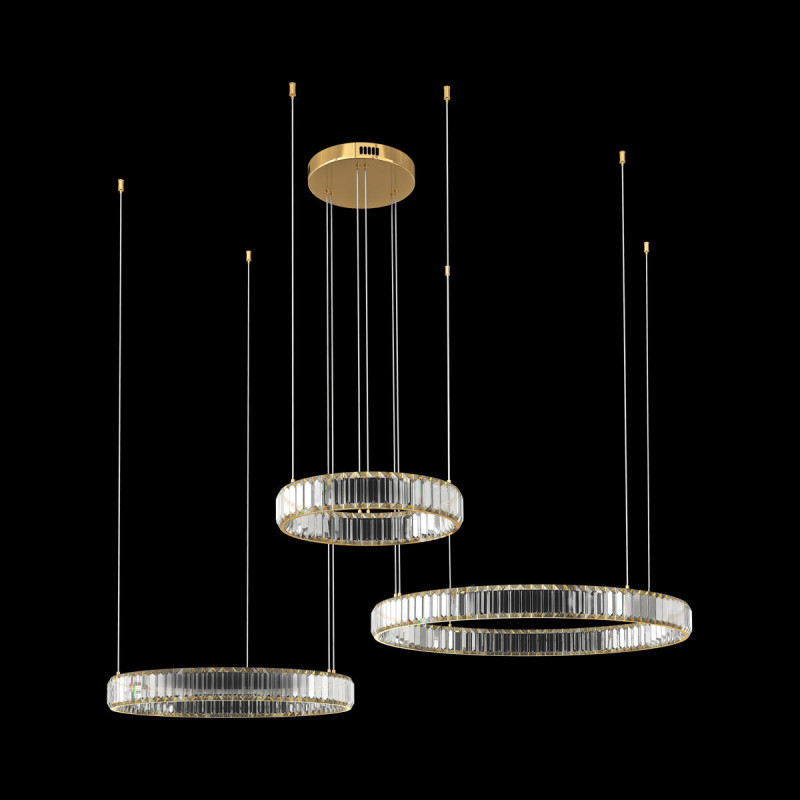 Светильник 80 см, 129W, 3000K, Loft It 10135/3 Gold, золото