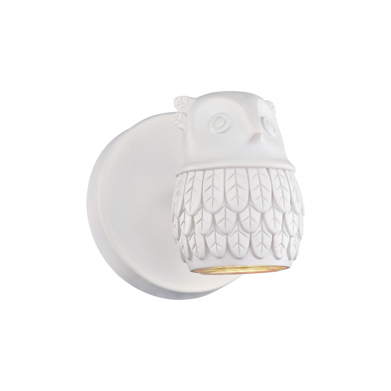 Бра Favourite Gufo 2041-1W, D135*W110*H105, матовый белый