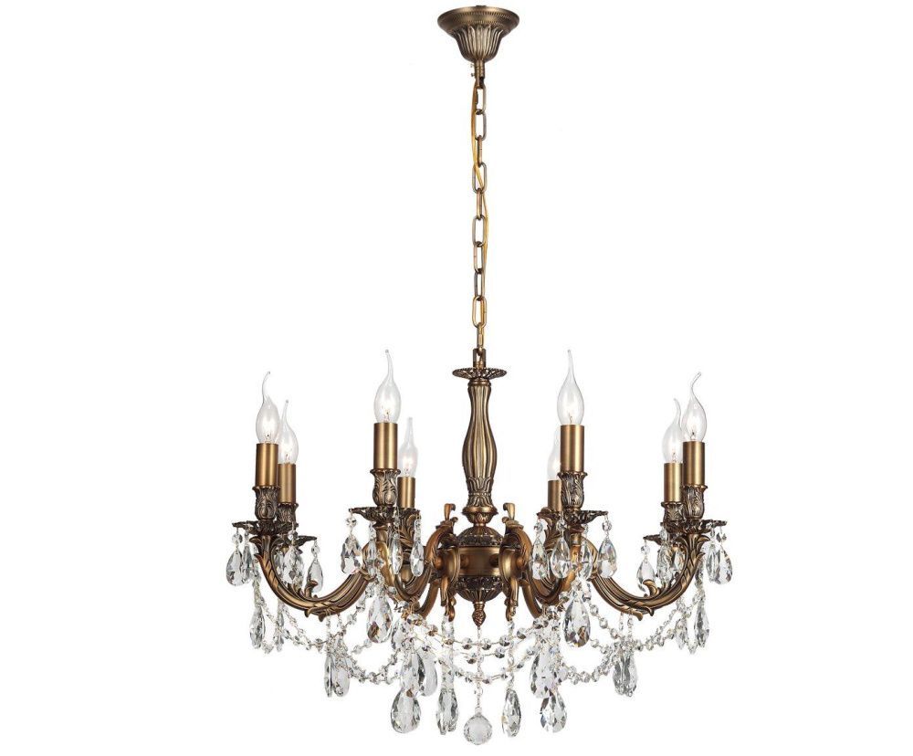 Люстра *70*100 см, 8*E14*60W, Lucia Tucci Firenze FIRENZE 141.8 antique, бронзовый