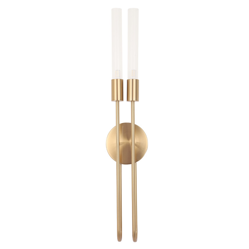 Бра 14*75 см, 2*G9*40W Латунь Crystal Lux DIA AP2