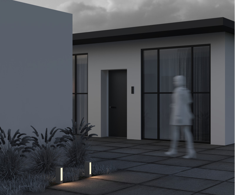 Светодиодный светильник 25 см, 6W, 3000K, Maytoni Hof O422FL-L6GF, графит