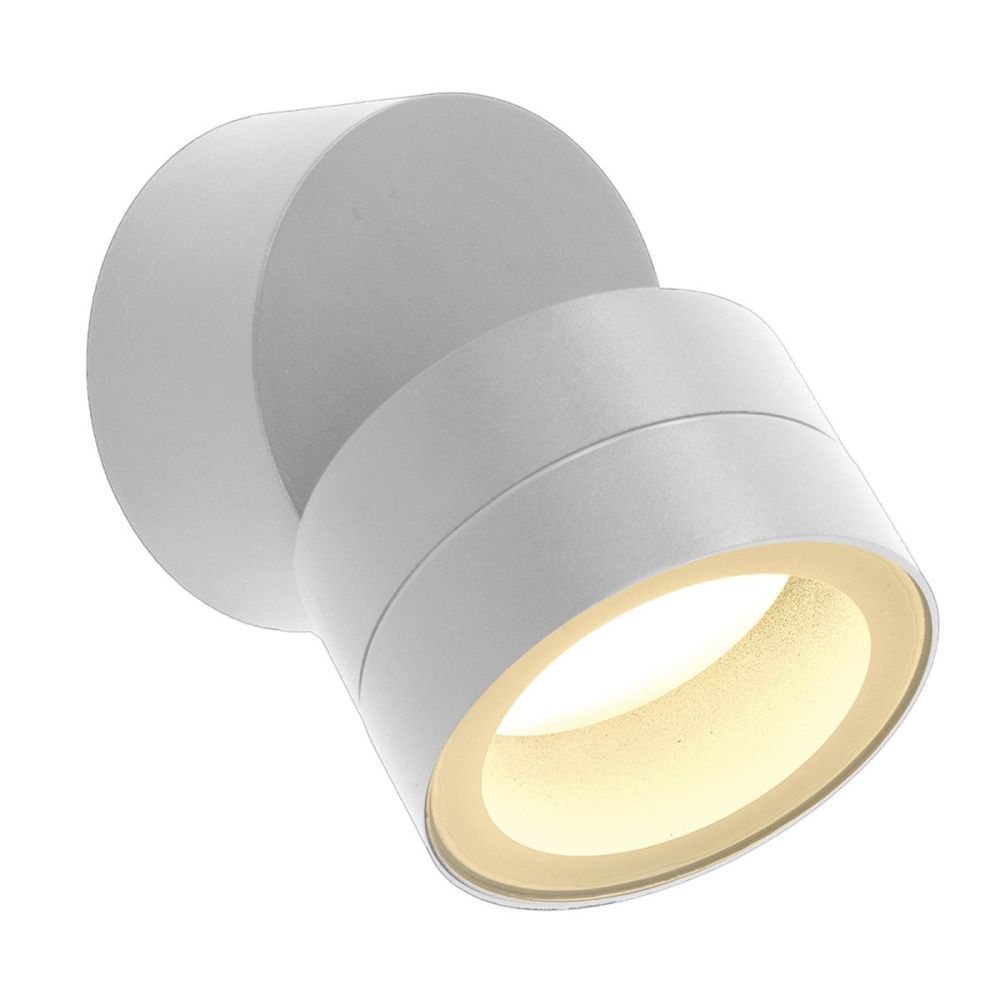 Уличный настенный светильник 9 см, Mantra Saler 9101, белый