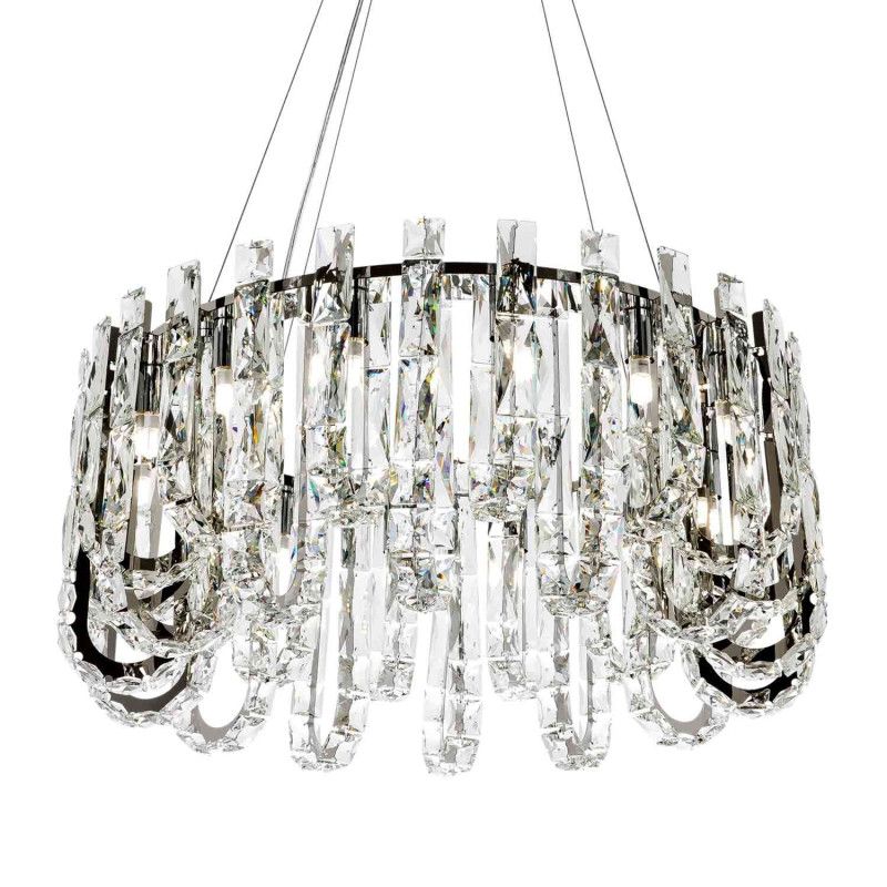 Подвесная люстра 60 см MODELUX ML.6621.14 CR хром