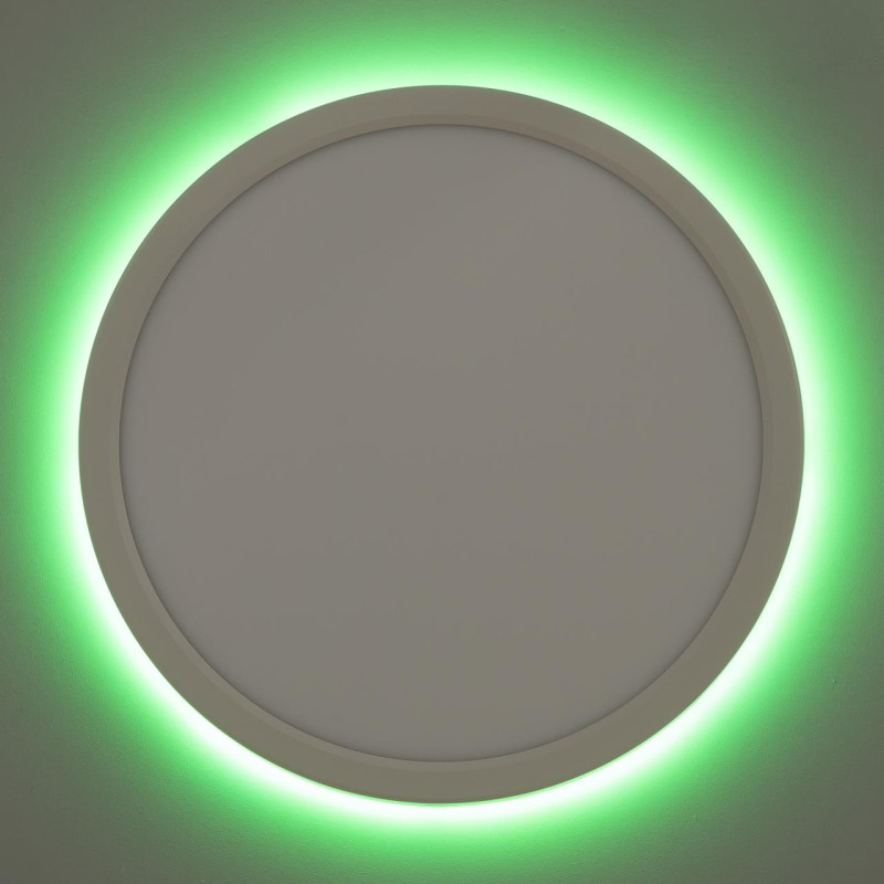 Светильник 30 см, 30W, 3000К-5000К LED+RGB Citilux CL738240EL Бейсик Лайн Белый