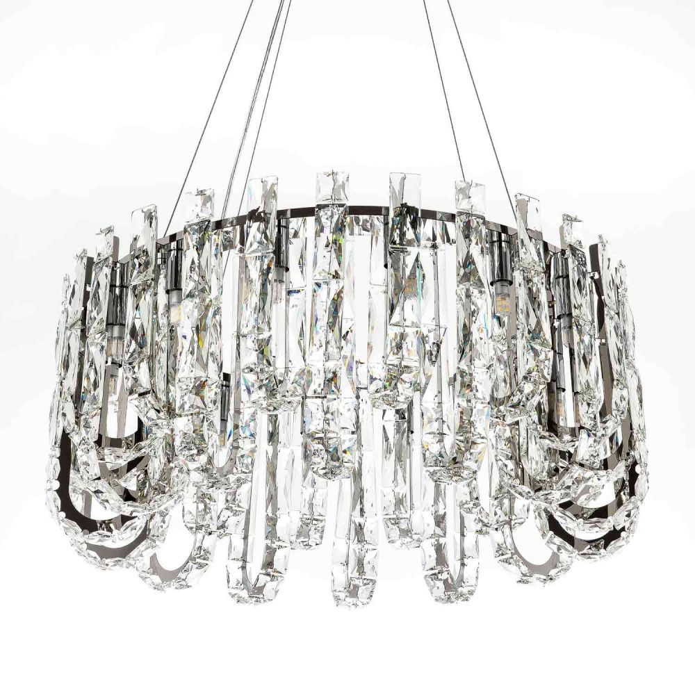 Подвесная люстра 60 см MODELUX ML.6621.14 CR хром