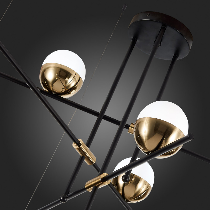 Люстра потолочная 164 см, ST LUCE ALBERO SL1507.422.09 Черный