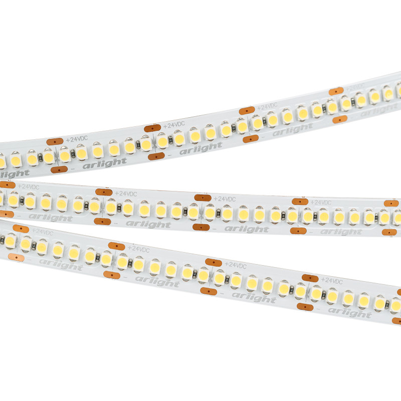 Лента RT 6-3528-240 24V Warm2700 4х (1200 LED) (Arlight, 19.2 Вт/м, IP20) 017428. Цена указана за 5 метров. Продается кратно 5 метрам.